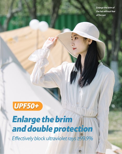 Mũ rộng vành Naturehike Sunscreen Protection NH21FS537