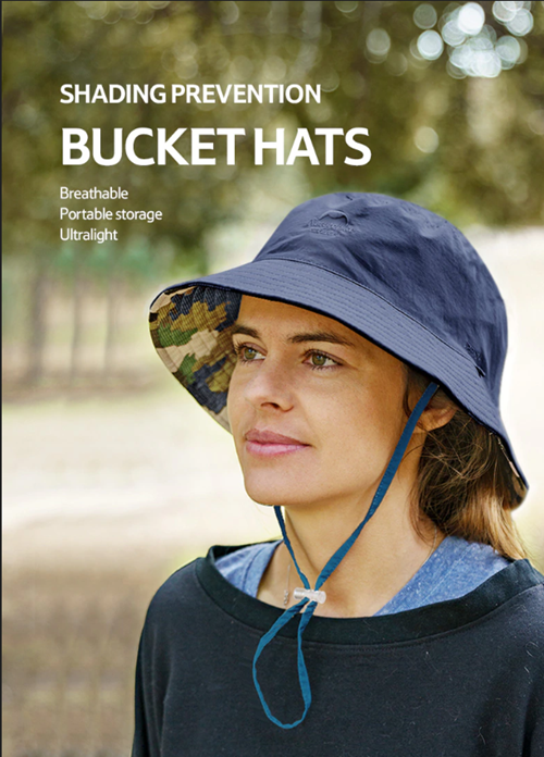 Mũ rộng vành Naturehike Sunshade Fisherman Hat NH18H008