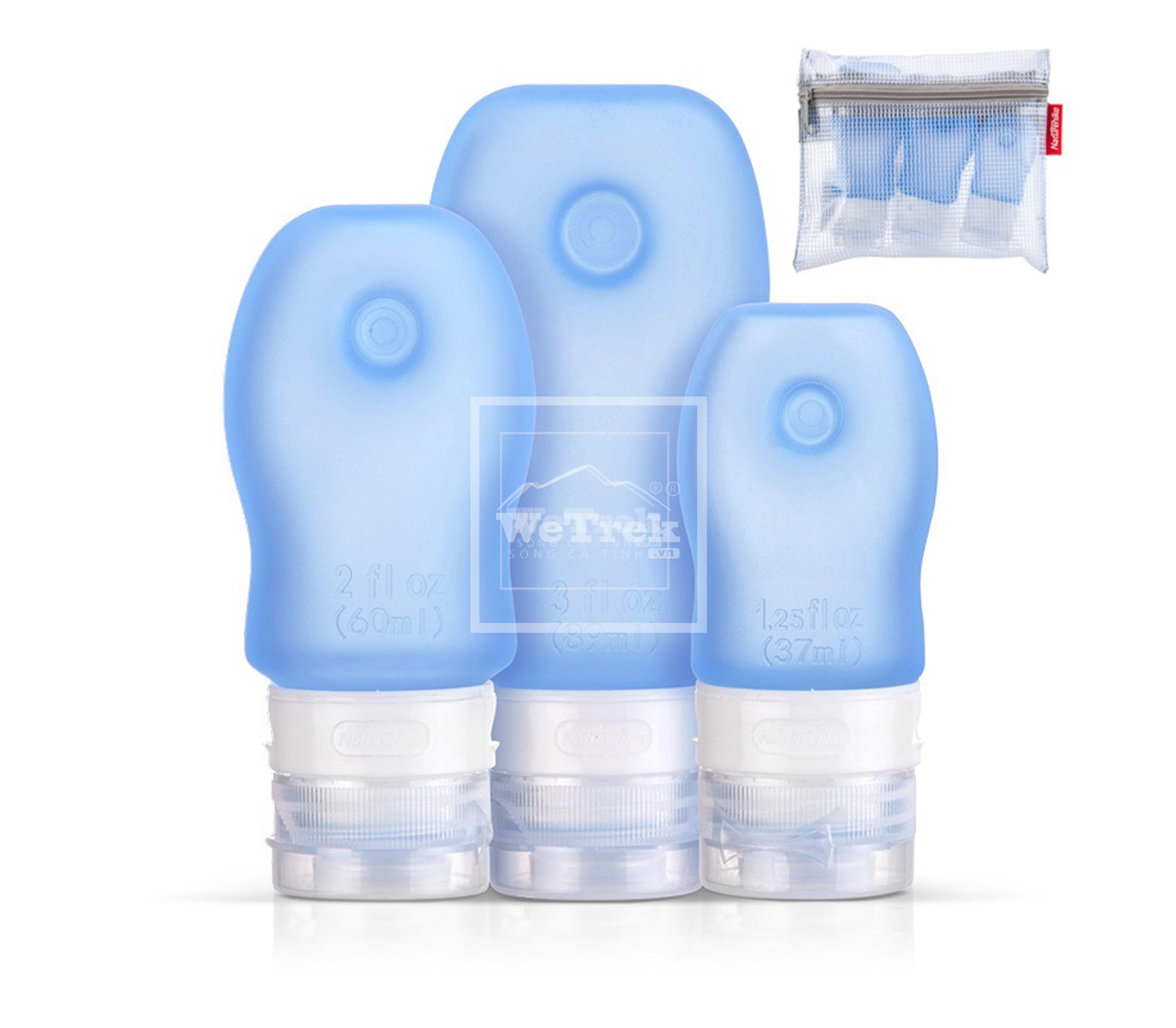 Set 3 lọ chiết mỹ phẩm du lịch Naturehike Silicone Travel Bottle NH15F010-Z - 9635