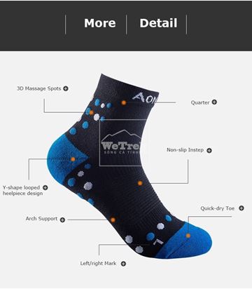 Tất chạy bộ Aonijie Running Socks E4092