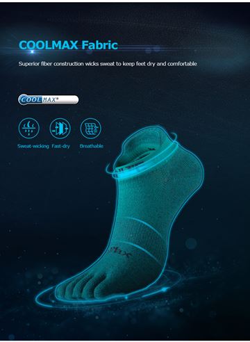 Tất chạy bộ xỏ ngón Aonijie Athletic Toe Socks E4110