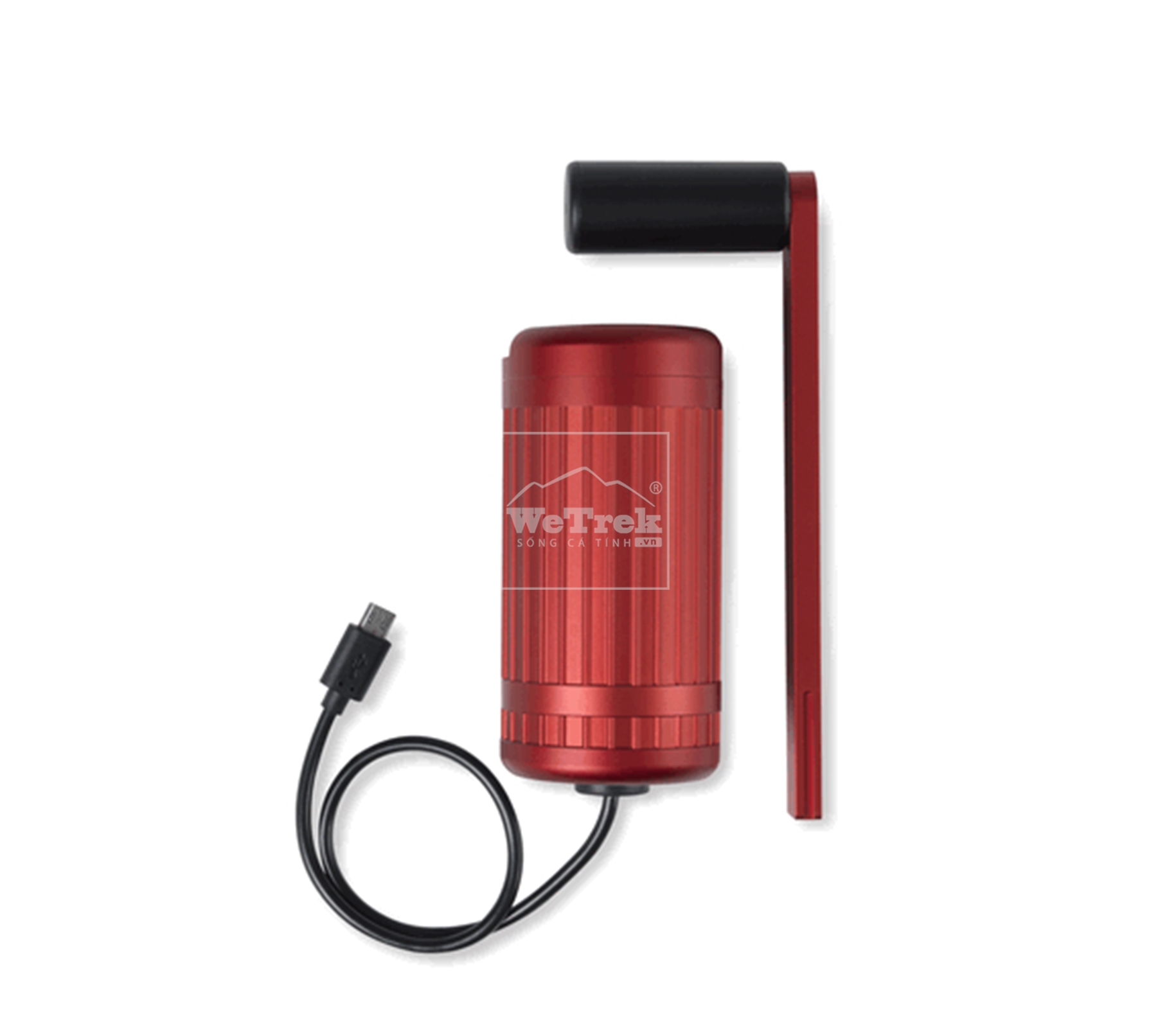 Sạc điện tay quay Texenergy Infinoty Orbit Red - 7785