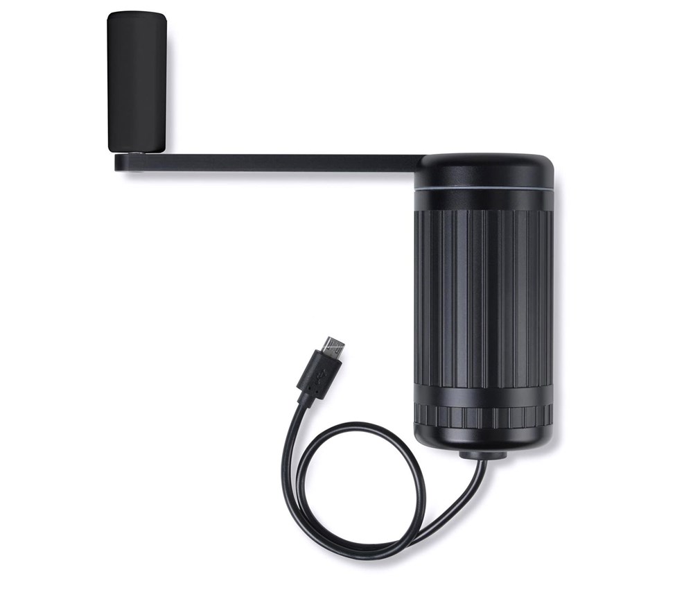 Sạc điện tay quay Texenergy Infinoty Orbit Black - 7784