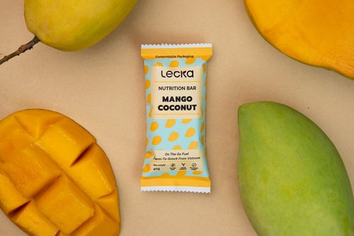 Thanh năng lượng vị xoài dừa Lecka Mango Coconut