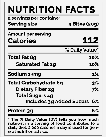 Thanh năng lượng Lecka Granola Bites Mocha