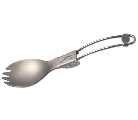 Thìa dĩa gấp Ryder 301 Titanium Folding Spork M1018 - 6780