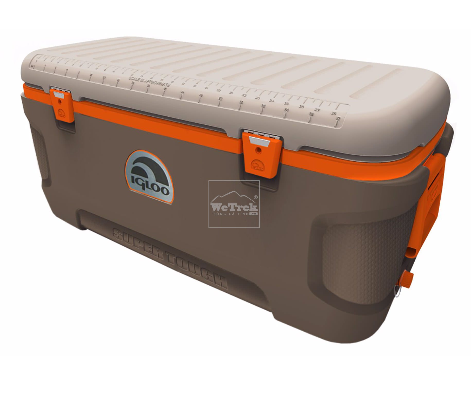 Thùng đá IGLOO Super Tough Sportsman 114L - Nâu