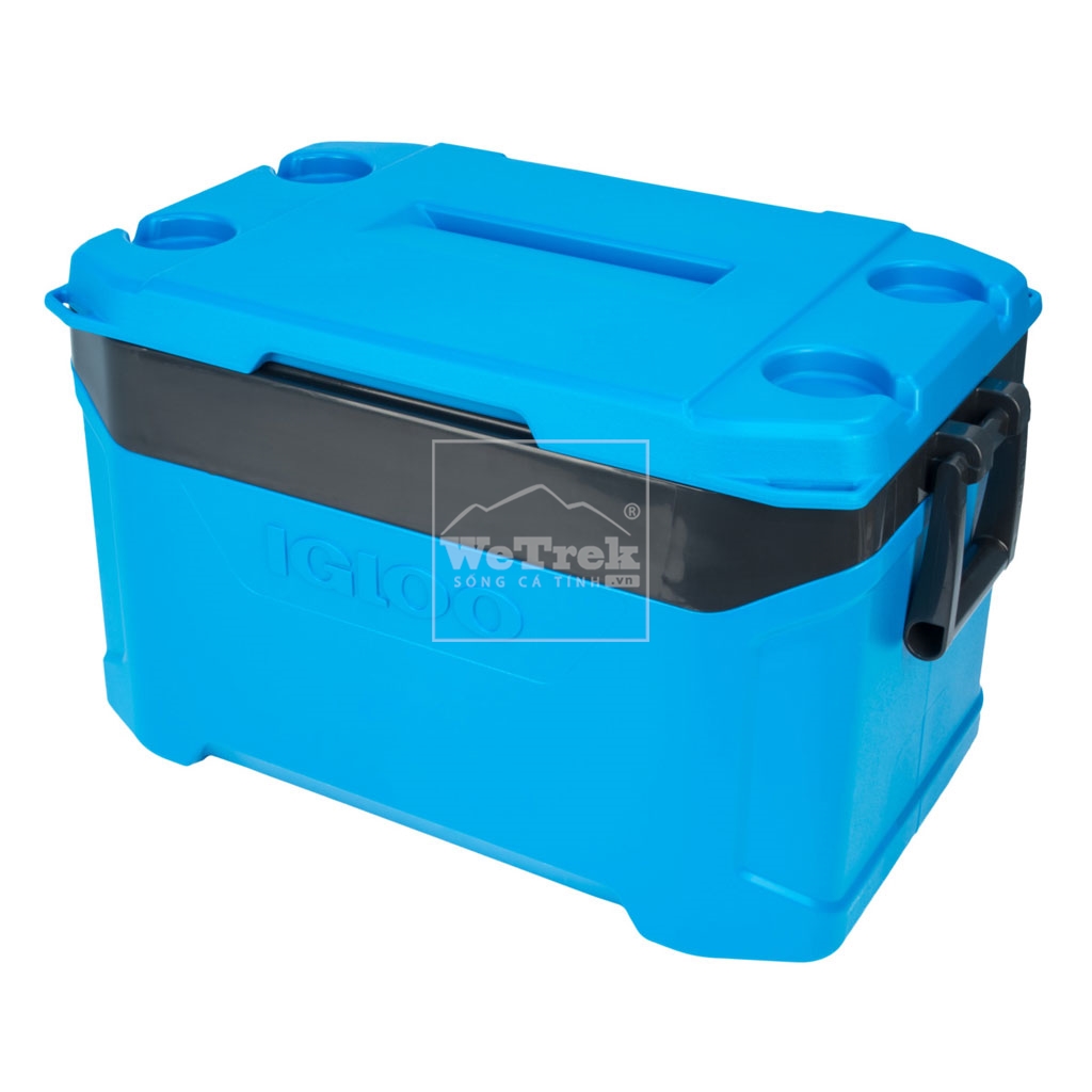 Thùng đá có bánh xe kéo IGLOO Latitude 47L - Xanh lam - 9725