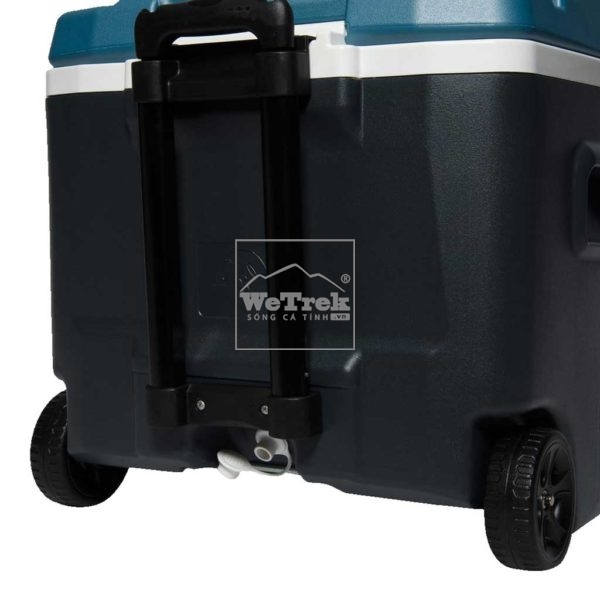 Thùng đá giữ lạnh 5 ngày có bánh xe kéo IGLOO MAXCOLD QUANTUM 49L - Xanh lam 9732