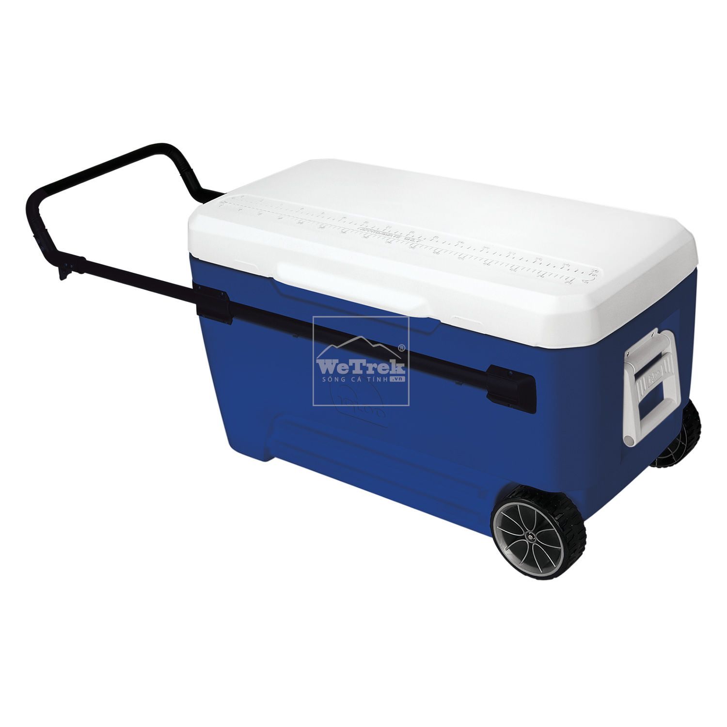 Thùng đá có bánh xe kéo IGLOO Glide Pro 104L - Xanh lam