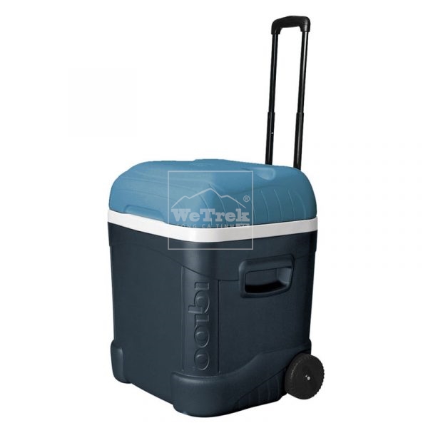 Thùng đá có bánh xe kéo IGLOO ICE CUBE MAXCOLD 66L - Xanh lam 9734