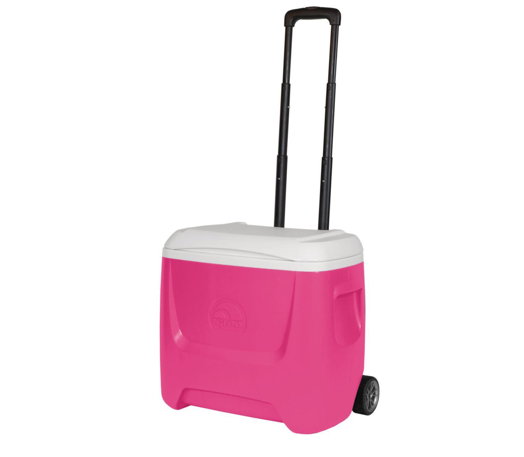 Thùng đá có bánh xe kéo IGLOO Island Breeze Roller 26L - Hồng-4030
