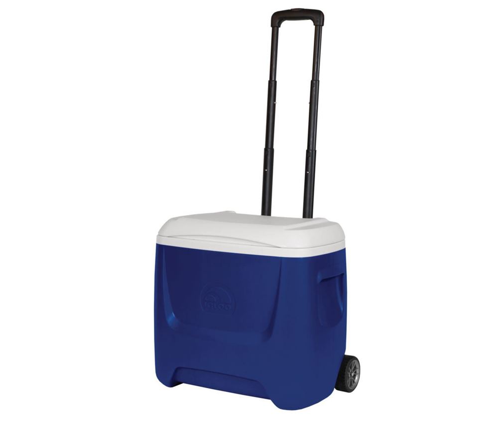 Thùng đá có bánh xe kéo IGLOO Island Breeze Roller 26L - Xanh lam-4028