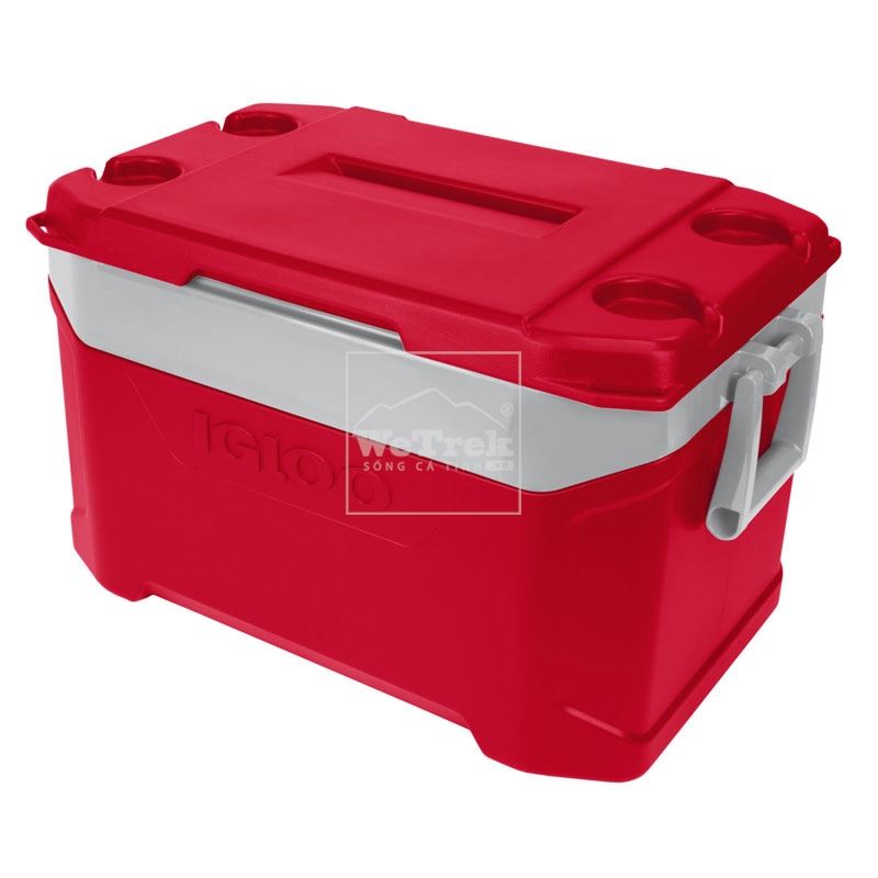 Thùng đá có bánh xe kéo IGLOO Latitude 47L - Đỏ - 9724