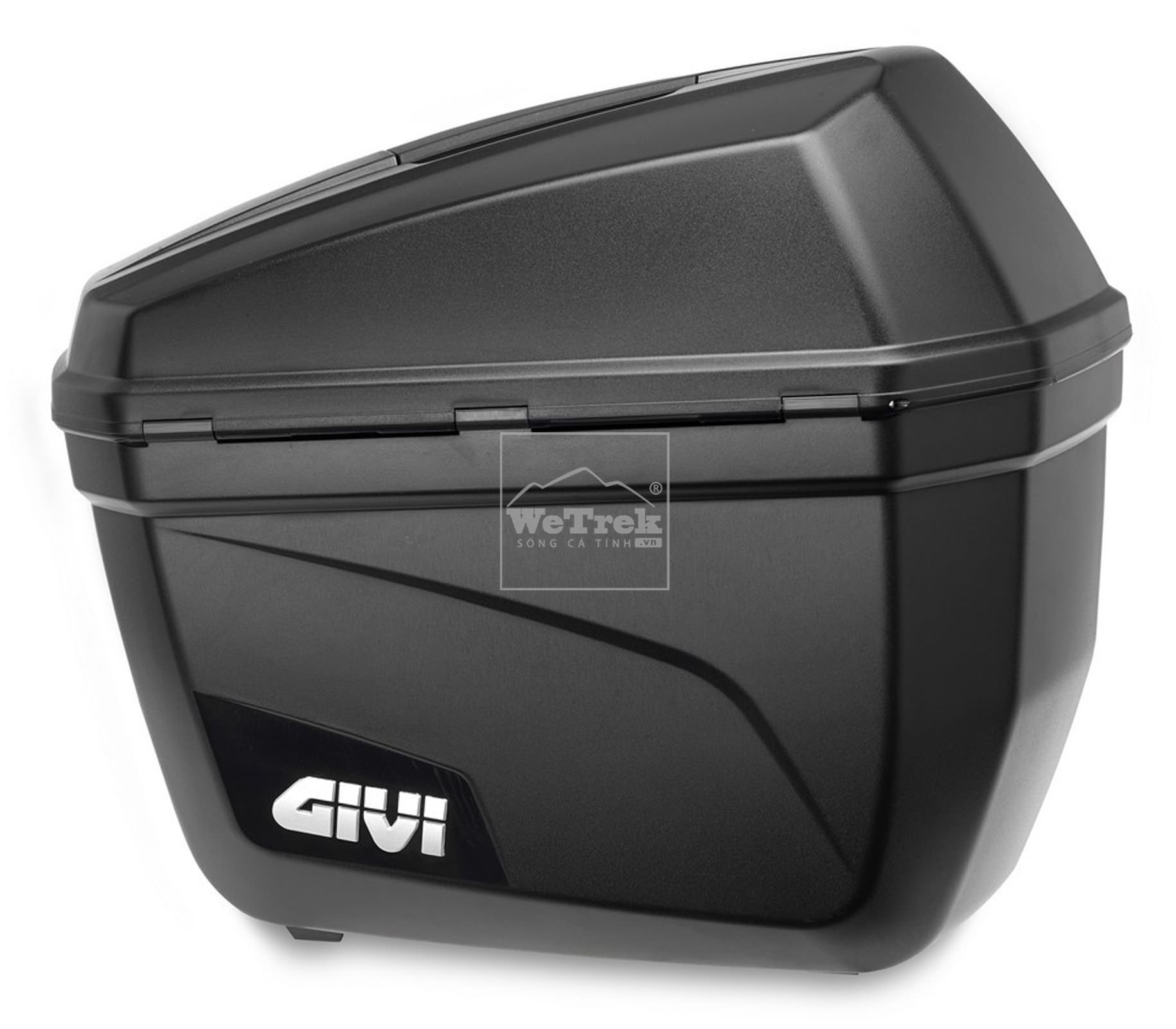 Thùng hông xe máy GIVI E22 Side Panniers - Đen - 5388