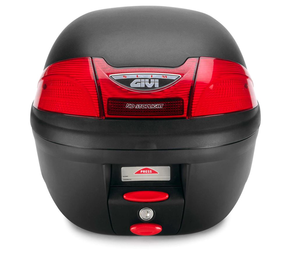 Thùng sau xe máy GIVI E230N Slim - Đen