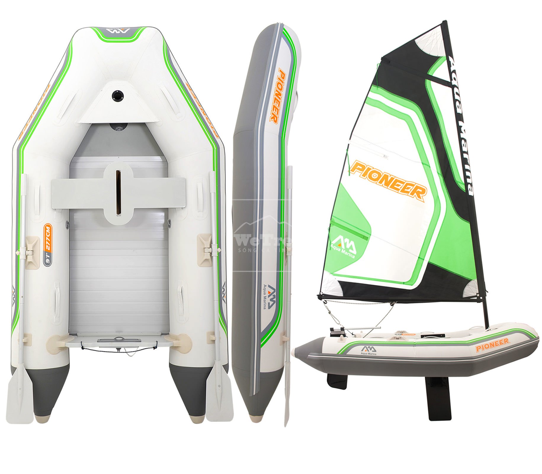 Thuyền bơm hơi Aqua Marina Pioneer OP-277 - 7628