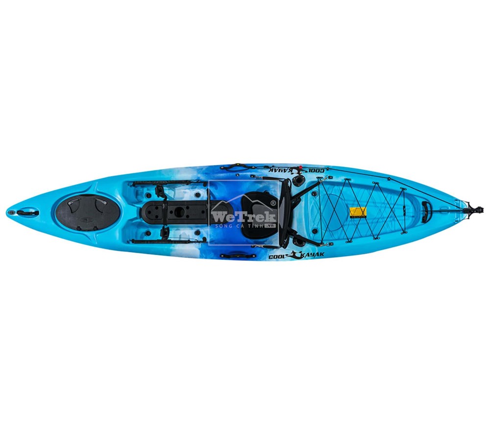 Thuyền kayak câu chuyên nghiệp Sit-On-Top 1 người CK Dace Pro LLDPE - 3929