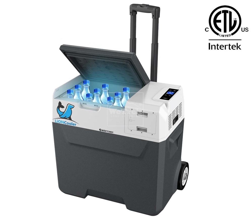 Tủ lạnh di động năng lượng mặt trời có tay xách ACOPOWER 50L LionCooler X50A Portable Solar Fridge Freezer - 9393