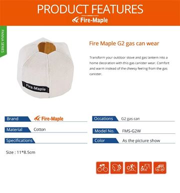 Túi bảo vệ bình ga 230g Fire-Maple Gas Canister cover