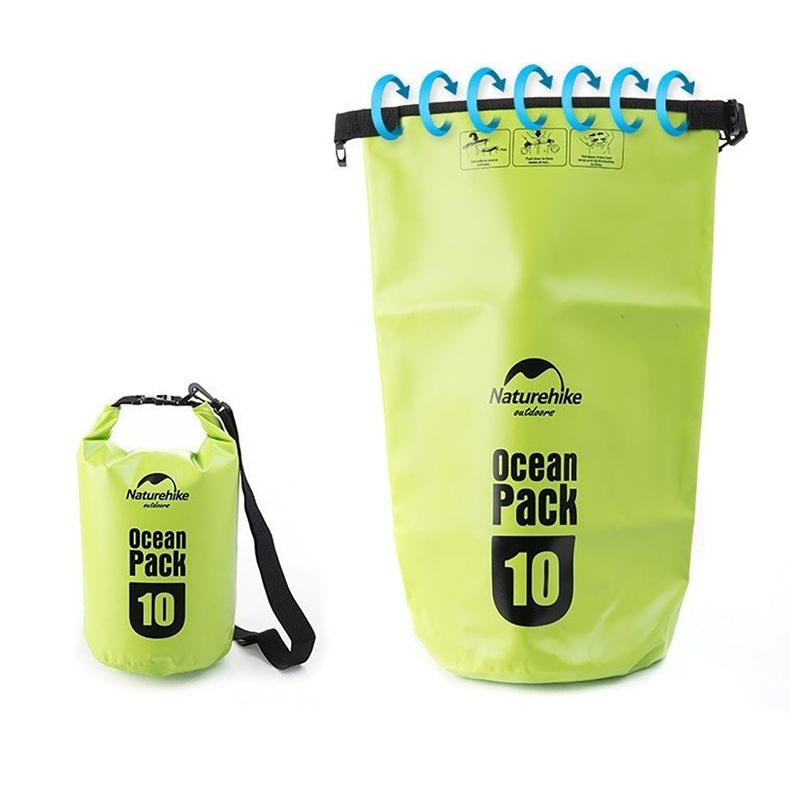 Túi khô chống nước 10L  Naturehike Ocean Pack FS15M010