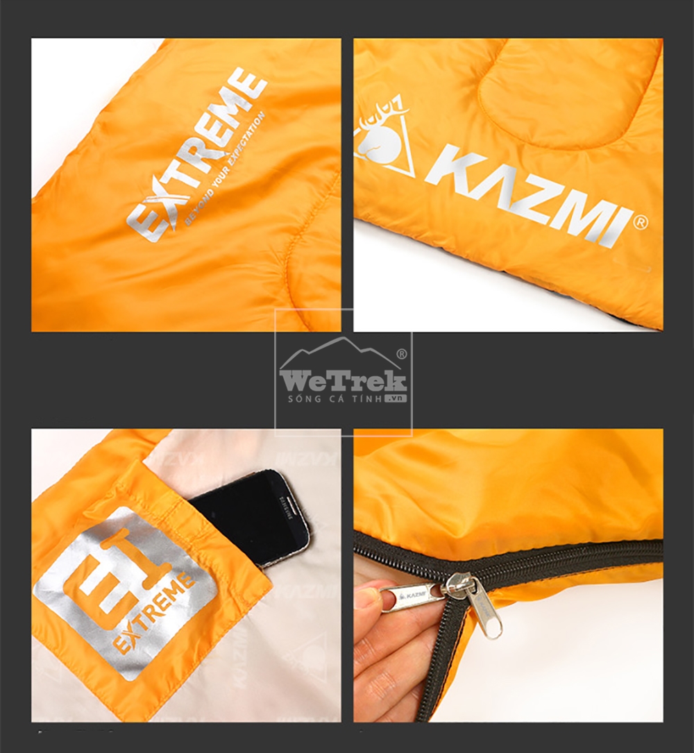 Túi ngủ Kazmi Extreme I Sleeping Bag K7T3M001OR - 8153 Cam