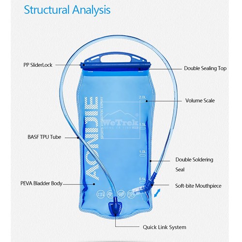 Túi nước chạy bộ Aonije Water Bladder SD51
