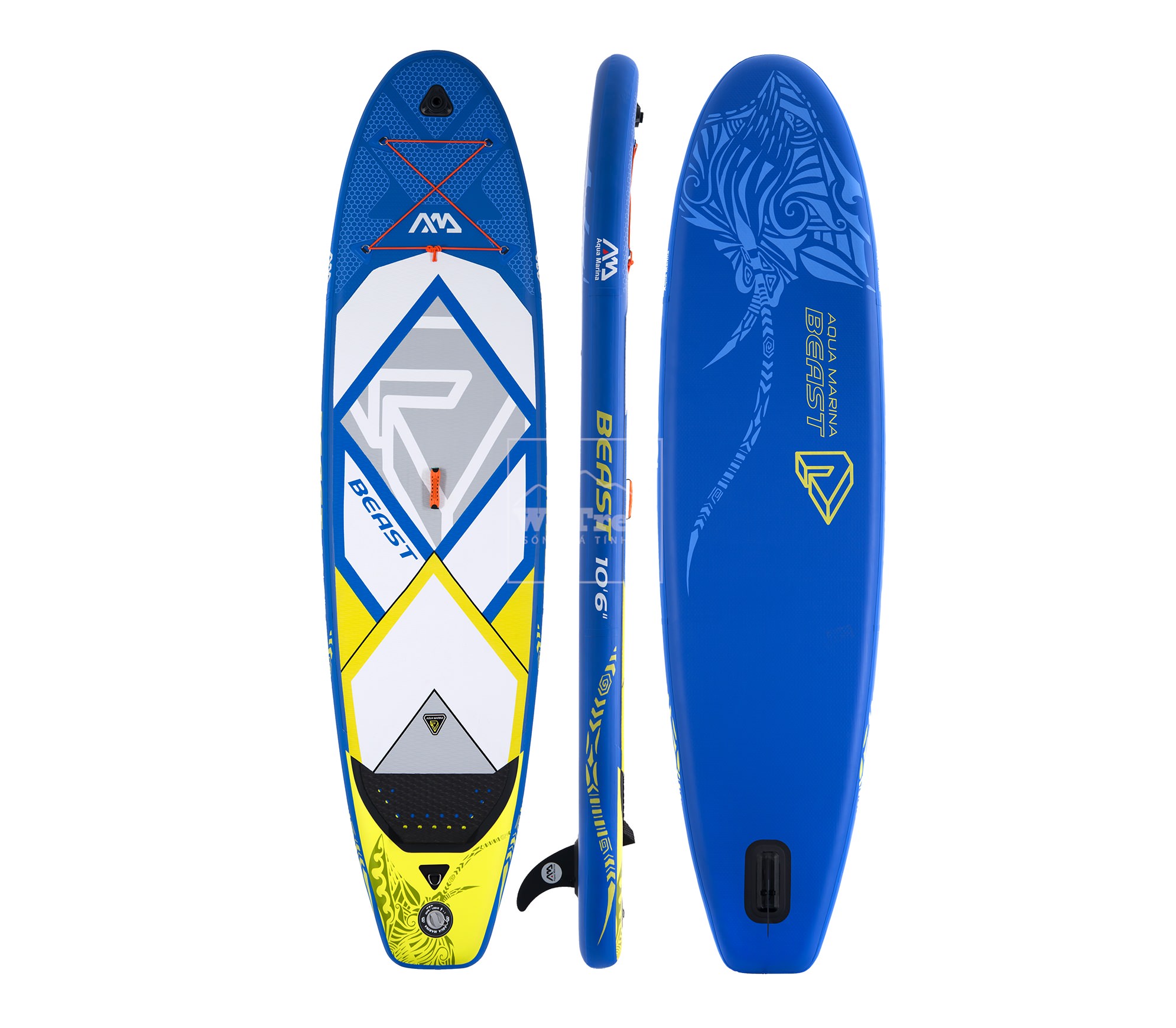 Ván chèo đứng bơm hơi Aqua Marina Beast SUP BT-18BE - 8074