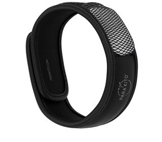 Vòng tay chống muỗi loại 1 viên PARAKITO Black Band - 7508