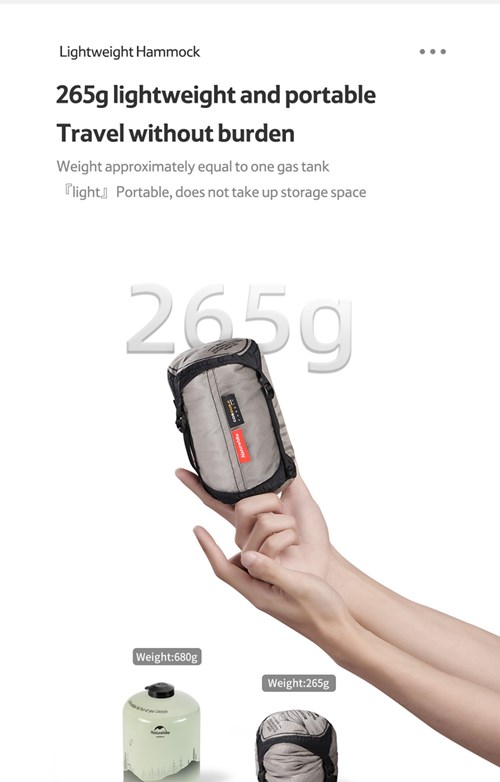 Võng dã ngoại Naturehike Swing Hammock NH21DC008