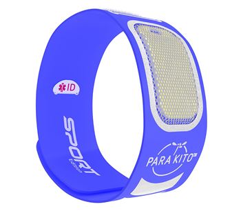Vòng đeo tay chống muỗi thể thao PARAKITO Blue Sport Band - 8025 Xanh dương