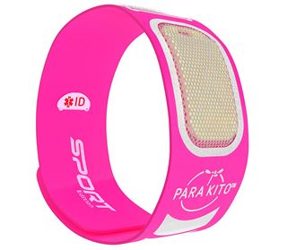 Vòng đeo tay chống muỗi thể thao PARAKITO Fuchsia Sport Band - 8024 Hồng