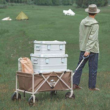 Xe kéo dã ngoại gấp gọn Naturehike Folding Cart NH20PJ010