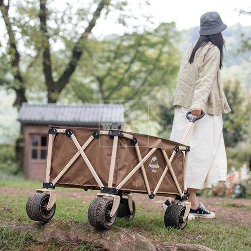 Xe kéo dã ngoại gấp gọn Naturehike Folding Cart NH20PJ010