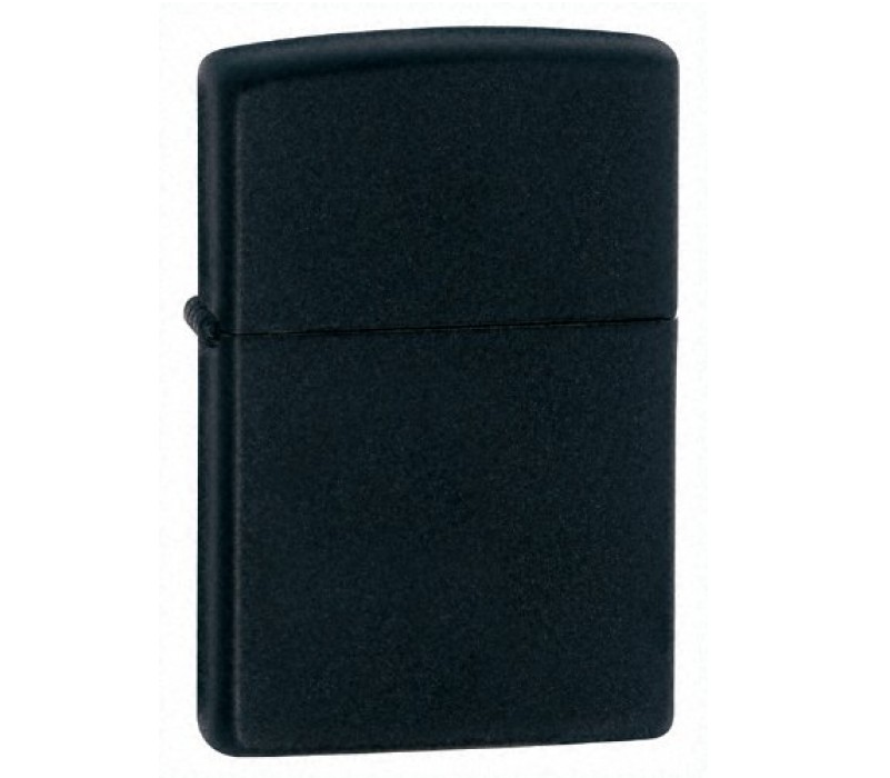 Bật lửa Zippo Regular Lighter, Black Matte