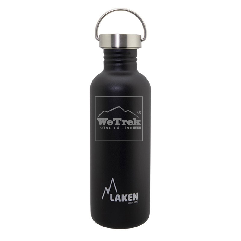 Bình nước inox Laken Basic Steel 0.75L Nắp thép