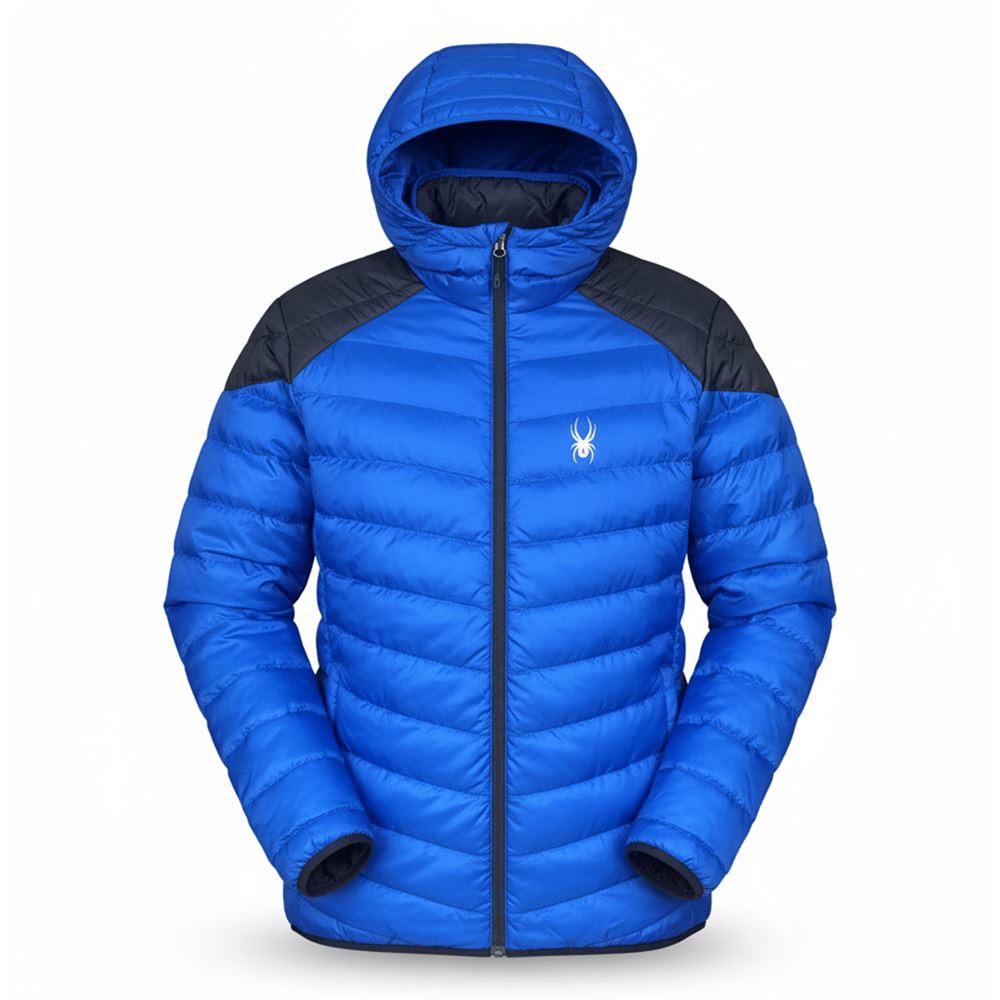 Áo khoác gió 3 lớp SPD with caps - Xanh da trời - 8345