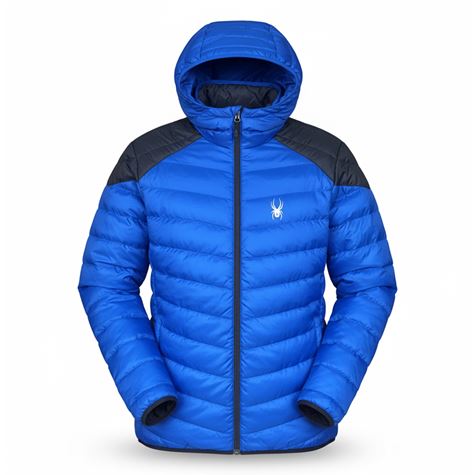 Áo khoác gió 3 lớp SPD with caps - Xanh da trời - 8345