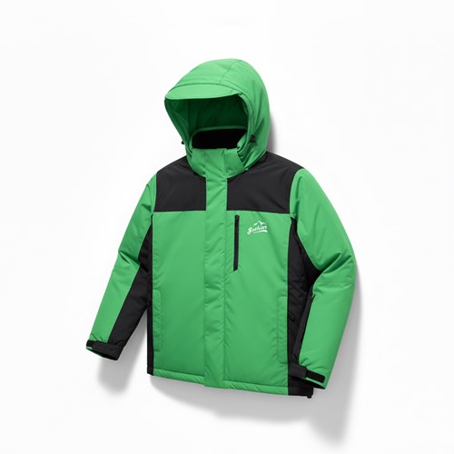Áo khoác gió nam 2 lớp Gothiar Windproof Jacket Xanh lá neon