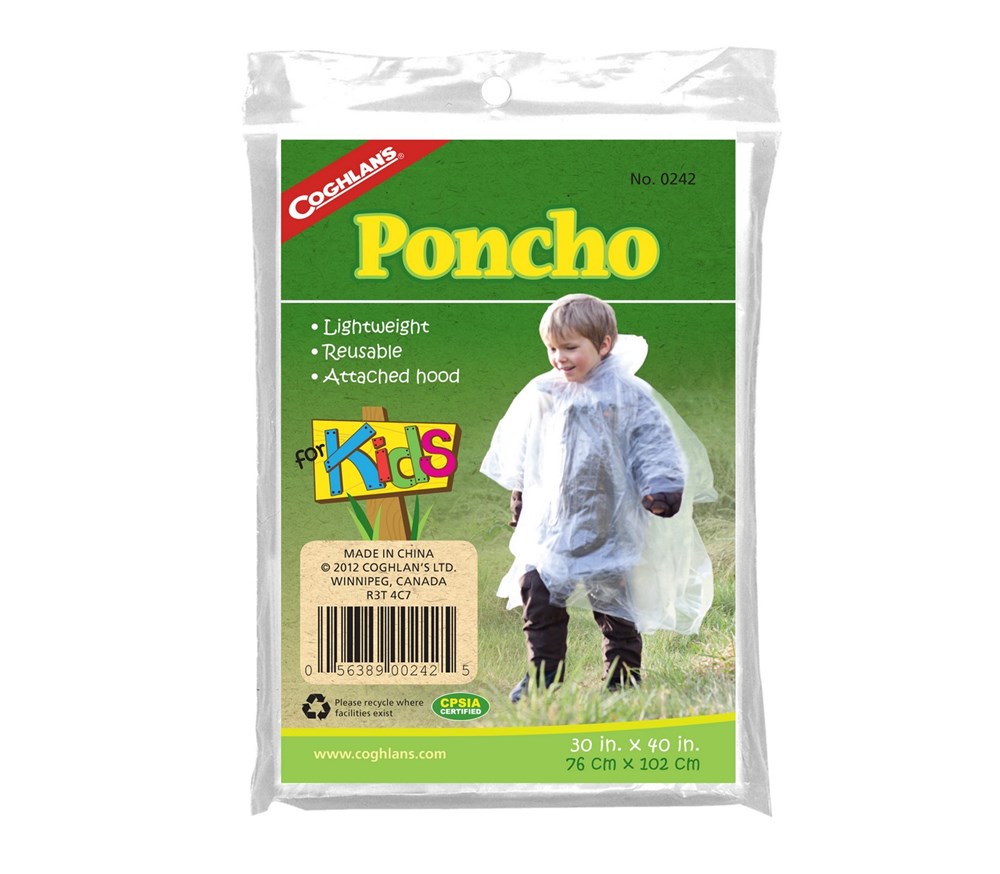Áo mưa bỏ túi trẻ em Coghlans