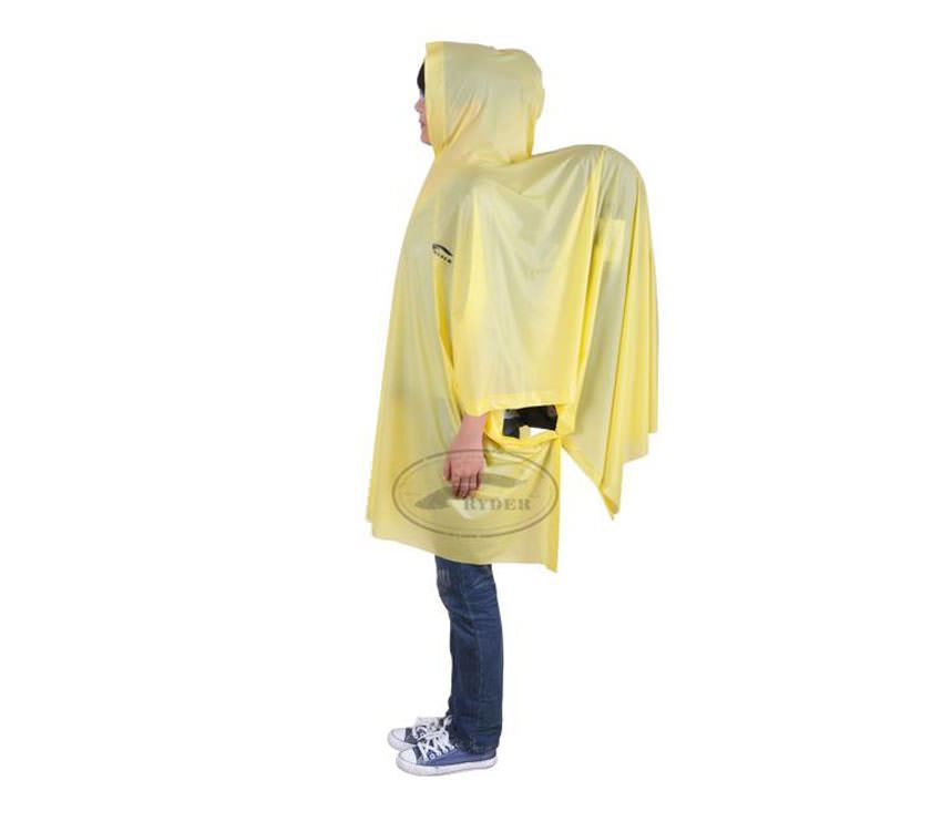 Áo mưa leo núi đa chức năng Ryder PVC Poncho C2002 - 1225