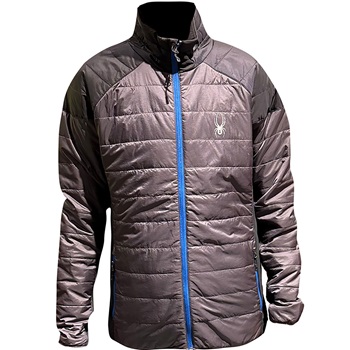 Áo khoác gió 2 lớp SPD without caps - Ghi đen 8337