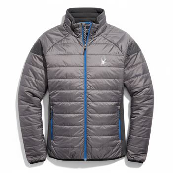 Áo khoác gió 2 lớp SPD without caps - Ghi đen 8337