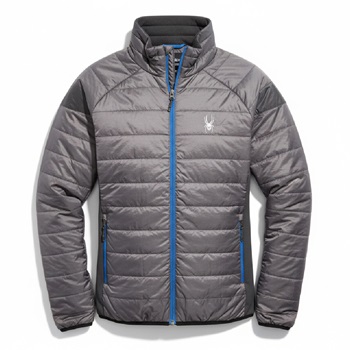 Áo khoác gió 2 lớp SPD without caps - Ghi đen 8337