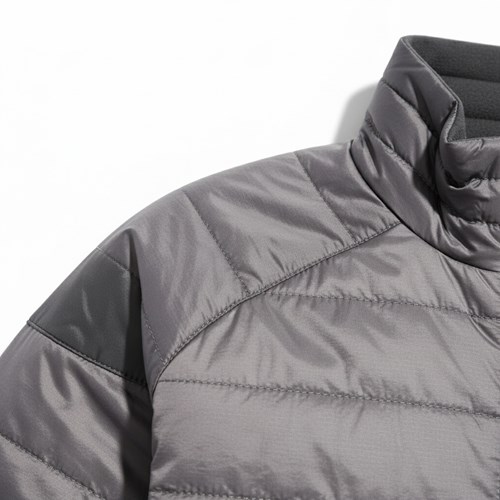 Áo khoác gió 2 lớp SPD without caps - Ghi đen 8337