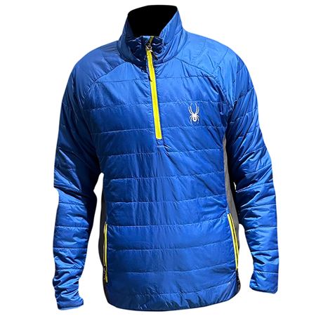 Áo khoác gió 3 lớp SPD without caps & half-chest zipper - Xanh da trời 8340