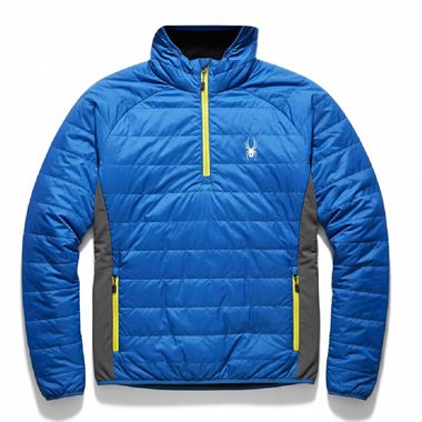 Áo khoác gió 3 lớp SPD without caps & half-chest zipper - Xanh da trời 8340