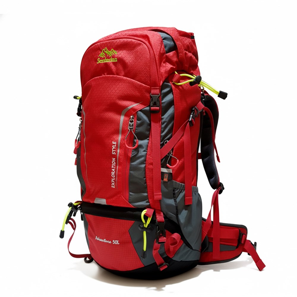 Balo leo núi 50L Senterlan Adventure S2459-1 đỏ - 9219