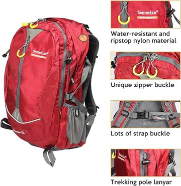 Balo Leo núi 32L Senterlan Adventure S2128 - 8494 Đỏ -5