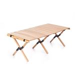Bàn gỗ dã ngoại cuộn gọn Naturehike Wooden Folding Table NH19JJ009 - 9540